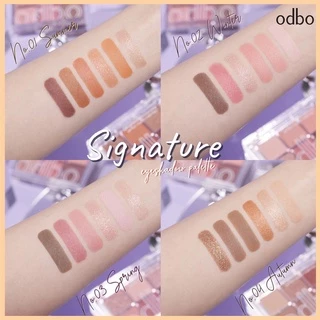OD276 ODBO SIGNATURE EYESHADOW PALETTE โอดีบีโอ อายแชโดว์ ซิกเนเจอร์ พาเลท