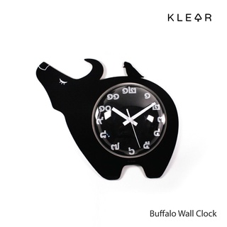 KlearObject Buffalo Wall Clock นาฬิกาแขวนผนัง ควายไทย : K321