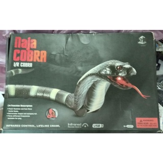 งูเห่า หุ่นยนต์บังคับวิทยุ Cobra naja Snake infrared control