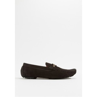 Howard leather loafer รองเท้าผู้ชายหนังแท้แบบโลฟเฟอร์นำ้ตาล slipon