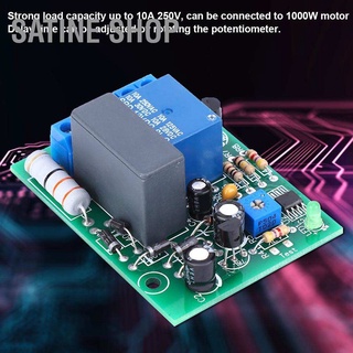 SaTine Shop AC 220V Delay Power On Module Timer Relay Switch for Electric Appliance Protection