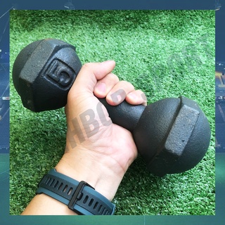 ดัมเบลเหล็ก แบบลูกตุ้ม ลูกเหล็ก Dumbbell Metal 1.5 - 5 kg.