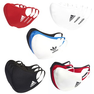 Adidas อาดิดาส หน้ากากผ้า ผ้าปิดปาก Face Cover 3P Mask (450)