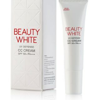 SK6030 BEAUTY WHITE UV DEFENSE CC CREAM SPF 50+ PA+++ ขนาด 15 กรัม