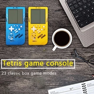 เกมคอนโซล Tetris แบบพกพา คลาสสิค วินเทจ เครื่องเกม ของเล่นเด็ก