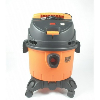 BLACK&amp;DECKER เครื่องดูดฝุ่นเปียกและแห้ง 15L 1200W BDWD15-B1 สีส้ม