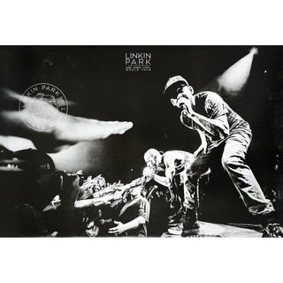 โปสเตอร์ วง ดนตรี ร็อก ลิงคินพาร์ก Linkin Park POSTER 24”x35” นิ้ว American Rock Band V9