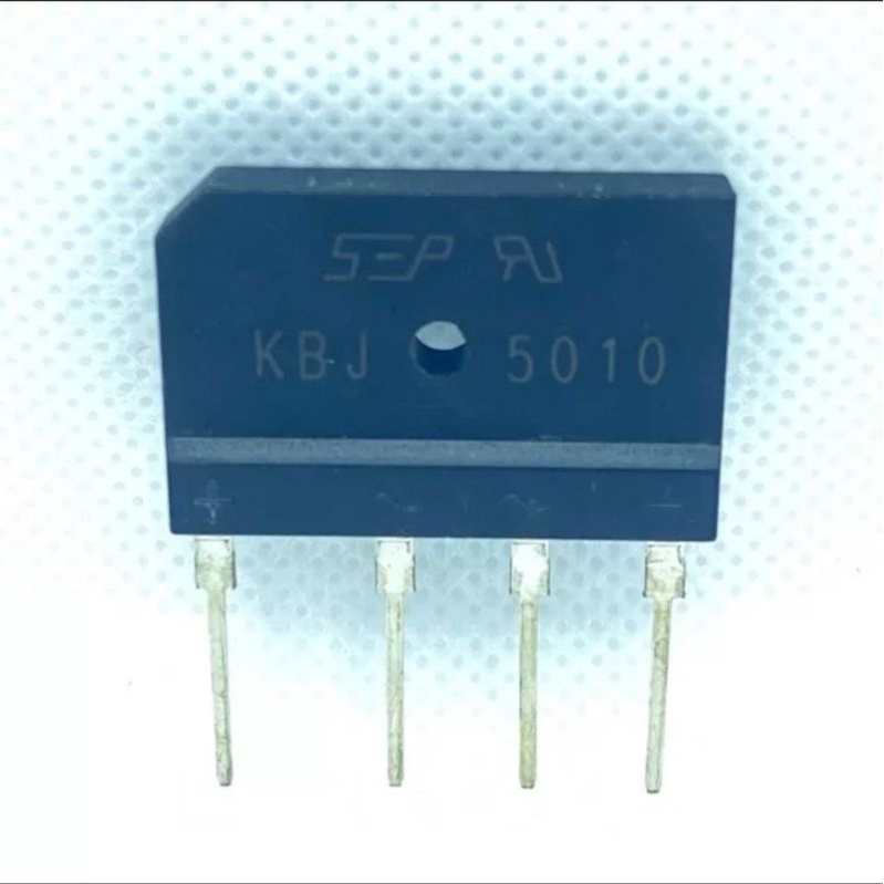 Diode ไดโอด​ 50A​ ตัวแบน​ KBJ5010​ ยี่ห้อ​ S.E.P.