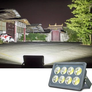 PLD สปอตไลท์ ไฟสนามฟุตบอล Spotlight LED 200W/300W/400W/500W/600W COB AC 220V (ใช้ไฟบ้าน220V) แสงขาว IP66 สว่างมากๆ