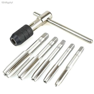 Tenda ชุดต๊าบเกลียว ชุดทำเกลียวใน 6 ชิ้น TAP WRENCH SET M6x1.0M7x1.0M8x1.25M10x1.5M12x1.75