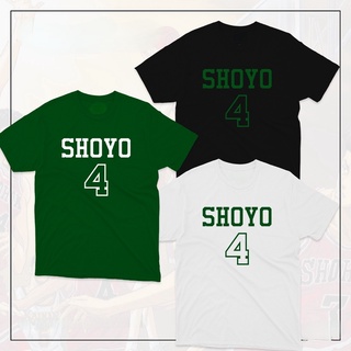 SHOYO SLAMDUNK อะนิเมะคอสเพลย์เสื้อยืดเครื่องแต่งกายท็อปส์ซูแขนสั้นอะนิเมะเสื้อยืดกราฟิกลําลอง  :d{