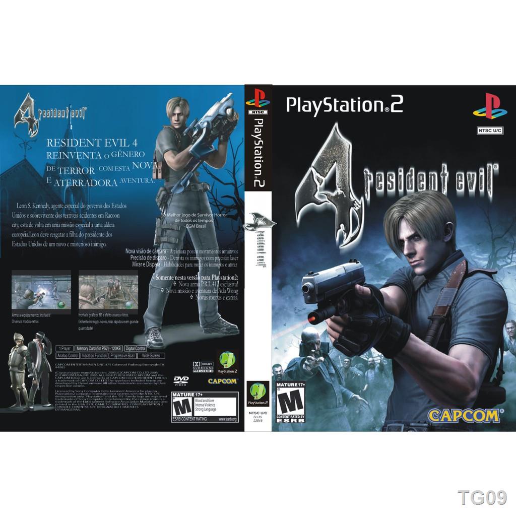 ○แผ่นเกมส์[Playstation2] Resident Evil 4 + สูตรโกงในเกมส์(USA)(PS2)