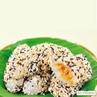 งาดำ ( ยังไม่คั่ว ) 350 กรัม ทำขนม เครื่องดืม มีอย. สะอาด ถูกหลักอนามัย ( Black Sesame ) NUTRIRIS Brand