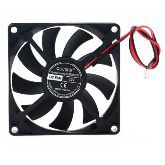 พร้อมส่ง-พัดลมระบายความร้อนคอม PC Fan Case PC พัดลม 8CM / 5V / 12V / 24V