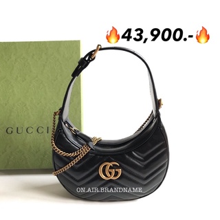 New gucci marmont half moon mini bag สวยคุ้มมาก