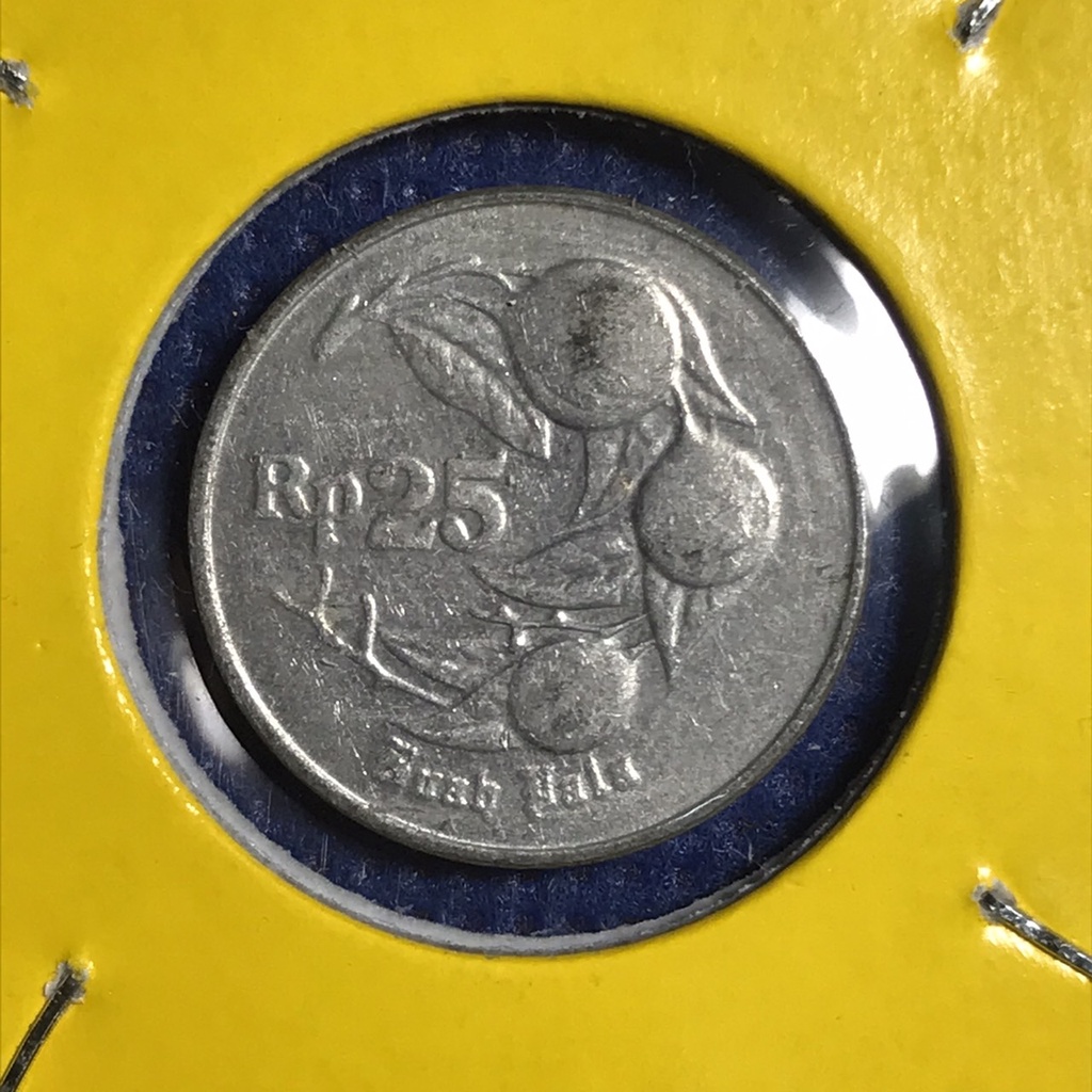 No.15200 ปี 1992 อินโดนีเซีย  25 RUPIAH เหรียญสะสม เหรียญหายาก เหรียญต่างประเทศ เหรียญเก่า ราคาถูก