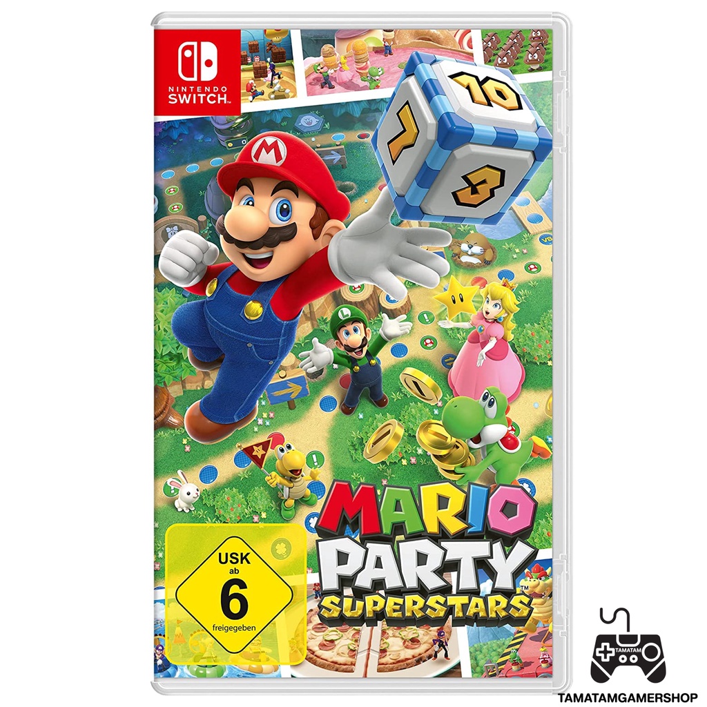 Nintendo Switch :Mario Party Superstars Game Console Mario Nintendo Switch ของแท้100% กทม.ส่งด่วน