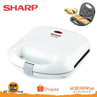 SHARP(ชาร์ป) เครื่องทำแซนด์วิช KZS-70W 4 ชิ้น สีขาว