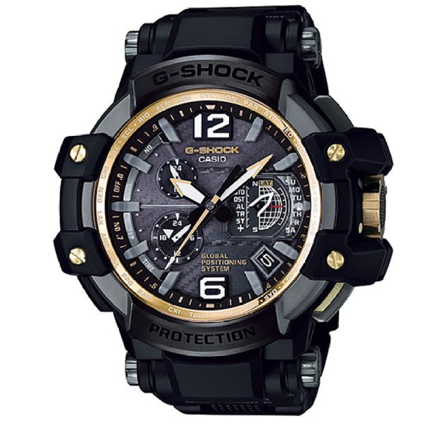 Casio G-Shock นาฬิกาข้อมือผู้ชาย สายเรซิ่น รุ่น GPW-1000FC-1A9 - สีดำ