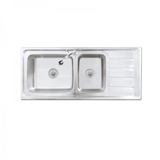 [0% 10 เดือน]  (Tecnoplus) แบบ 2 หลุม 1 ที่พัก สีเงิน เมทัลลิก 4 รุ่น tns 21116 s