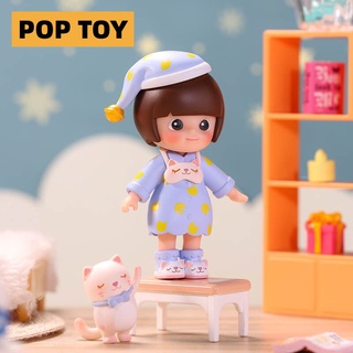 【ของแท้】ตุ๊กตาฟิกเกอร์ Moi-chan Dress Up &amp; Play Series Popmart น่ารัก