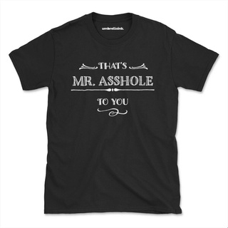 T-shirt  เสื้อยืด พิมพ์ลาย Mr hole แฟชั่นฤดูร้อน สําหรับผู้ชายS-5XL