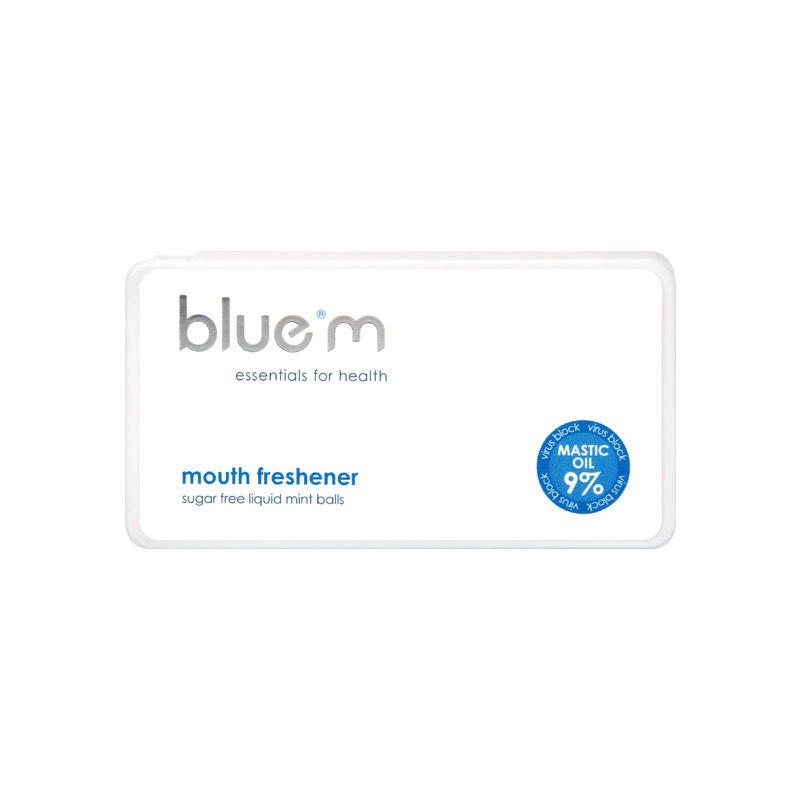 ลมหายใจสดชื่น♤bluem breath freshener portable 50 capsules oral spray