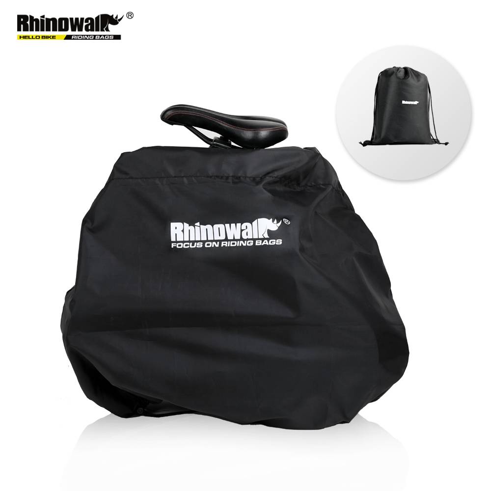 Rhinowalk 14-16/20-22 นิ้วกระเป๋าใส่จักรยาน กันฝน น้ำหนักเบา พับเก็บจักรยาน — صورة 4