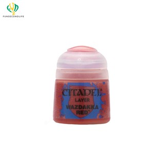 Citadel Layer : WAZDAKKA RED สีอะคลีลิก (12ML)