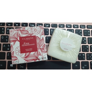 พร้อมส่ง Clarins Eau Dynamisante Cream Soap 75g