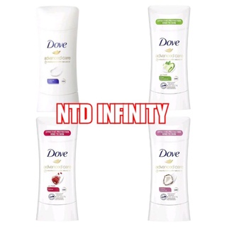 ลด50% นำเข้า🇺🇸 *พร้อมส่ง* Dove Advanced Care Antiperspirant Deodorant 2.6 oz(74g) for 48 Hour Protection ระงับกลิ่นกาย