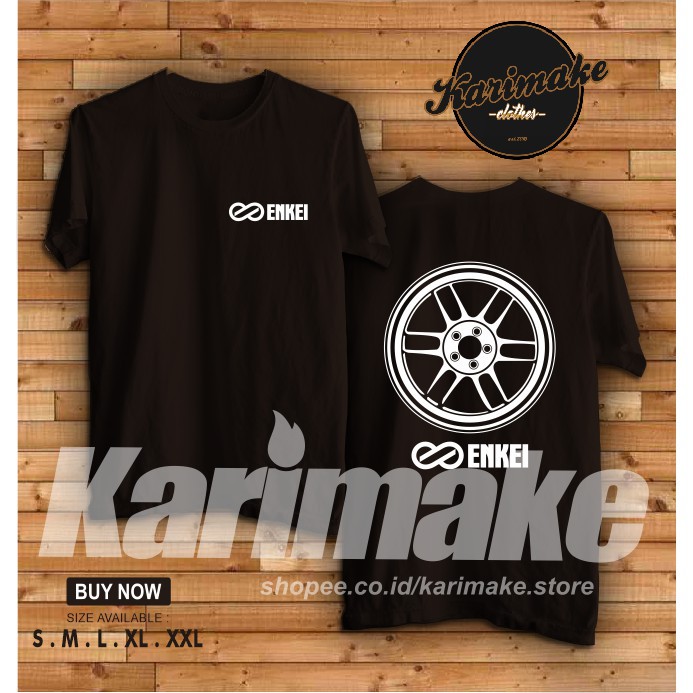 เสื้อยืด Enkei RPF1 เสื้อริม เสื้อยานยนต์ - Khey Old Shop