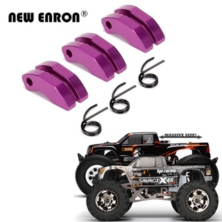 3 ชิ้นอลูมิเนียมคลัทช์รองเท้าแทนที่ 87151 86391 87196 สำหรับรถ RC 1/8 HPI Racing HPI Racing Savage XL X 21 25 X4.6 3.5 XL 5.9 SS