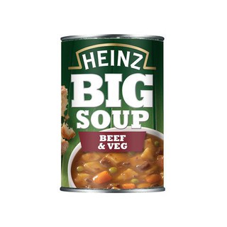 Heinz Big Soup Beef &amp; Vegetable 400G  ไฮนซ์บิ๊กซุปเนื้อ &amp; ผัก 400 กรัม