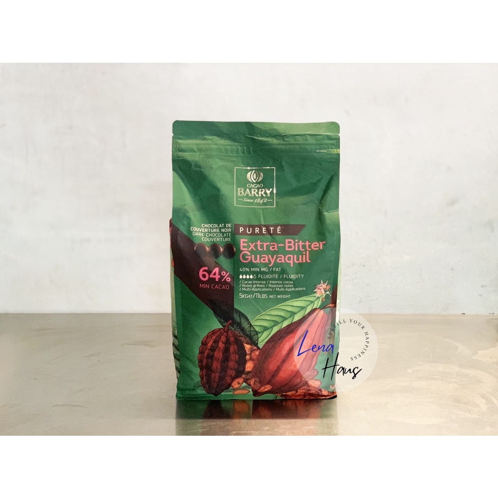 Barry ExtraBitter Guayaquil 64 ขนาด 100 g / 300 g / 500 g Dark