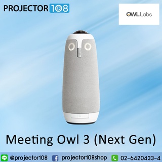 Meeting Owl 3 (Next Gen) 360-Degree, 1080p HD Smart Video Conference Camera, Microphone, and Speaker