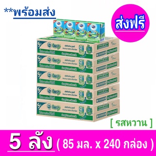 [ส่งฟรี] x5ลัง โฟร์โมสต์ โอเมก้า 369 Foremost Omega UHT ขนาด 85 มล. รสหวาน - ขายยกลัง! (x5 ลัง) รวม 240 กล่อง