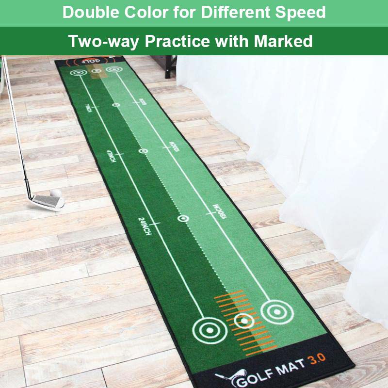 practice golf putting mat