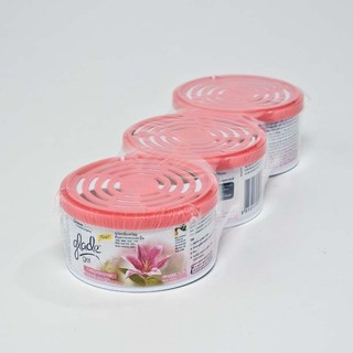 ✨ขายดี✨ เกลด เจลปรับอากาศ กลิ่นฟลอรัล เพอร์เฟ็คชั่นส์ 70 กรัม x 3 ชิ้น Glade Gel Floral Perfection 70 g x 3
