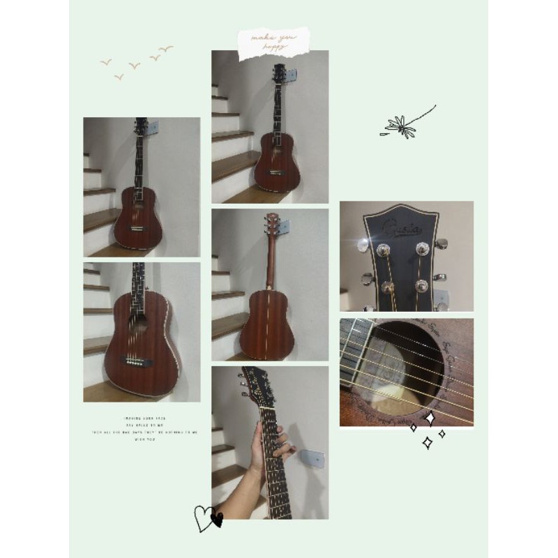 กีต้าร์โปร่งGusta36"Acoustic