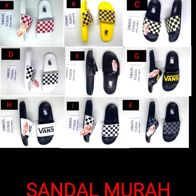 รองเท้าแตะผู้ชายรองเท้าแตะ VANS IMPORT