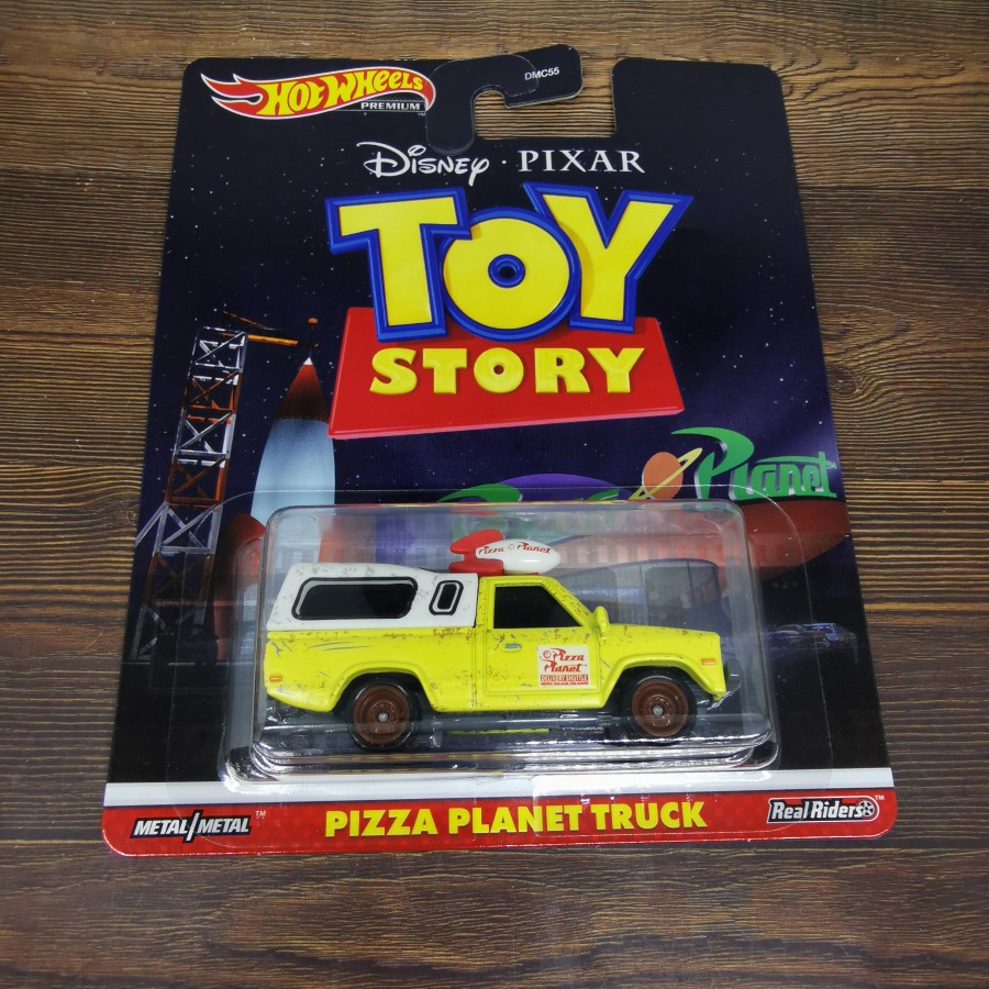 Hot Wheels Disney Pixar Toy Story Pizza Planet Truck movie retro ...