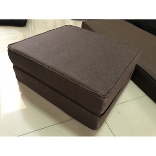 เบาะรองนั่ง ขนาด 50 x 50 cm.หนา 3 นิ้ว ( งานมีขอบคิ้ว )