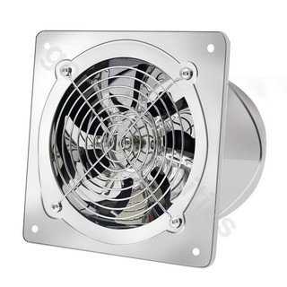 6 นิ้ว/ 8 นิ้ว/ 10 นิ้ว/ 12 นิ้ว พัดลมดูดอากาศสแตนเลส Stainless steel exhaust fan พัดลมระบายดูดอากาศ