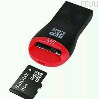 อะแดปเตอร์การ์ดรีดเดอร์ขนาดเล็ก แปลง Usb 2 . 0 สําหรับ Micro Sd Tf Card