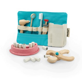 PlanToys ของเล่นไม้ แปลนทอยส์ ชุดหมอฟัน DENTIST SET (3y+)