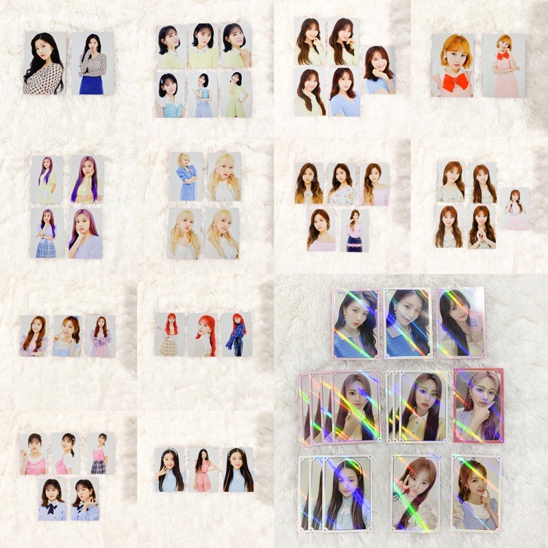 สินค้าโรงละครส่วนที่ 2/3 oneic izone iz*การ์ดสะสมหนึ่งใบ izone photocard