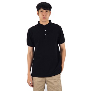 K-know เสื้อโปโลคอจีนสีพื้น Basic Mandarin Collar Polo 02