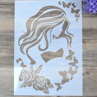 ลายฉลุขนาด a 4 ตกแต่งสมุด diy