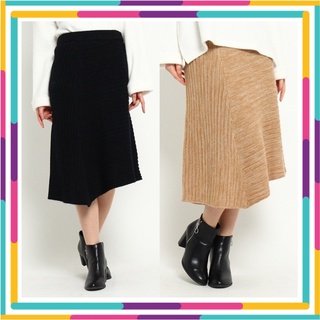 🍭Ozoc knit skirt กระโปรงไหมพรมเนื้อนิ่ม ผ้ายืด ใส่สบาย ไม่โป๊ รับหน้าหนาวน่าร